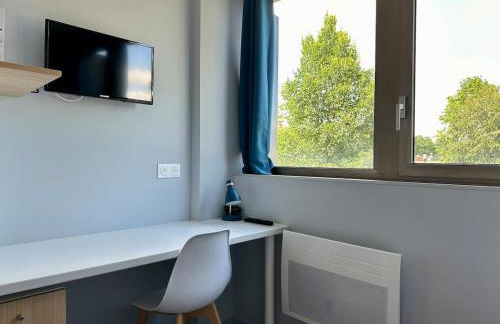 Studio 65 Rénové et Équipé - Nancy Brabois proche CHRU,CESI,FAC - Foto 5