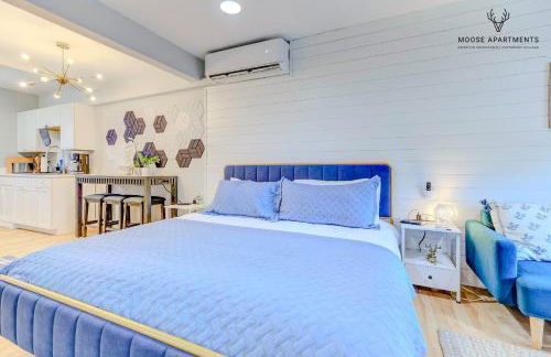 The Moose #8 - Modern Luxe Loft with King Bed & Free Parking & Wifi - Foto 33