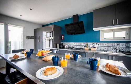 GuestHouse La Costière - logements indépendants - espace piscine jacuzzi - Foto 7