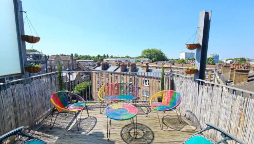 Roof Terrace, 2-bed 2-bath, Stoke Newington - Foto 2