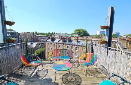 Roof Terrace, 2-bed 2-bath, Stoke Newington - Foto 2
