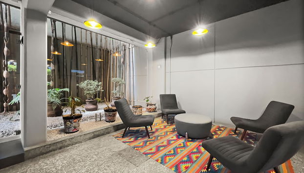 Sitzecke in der Lobby