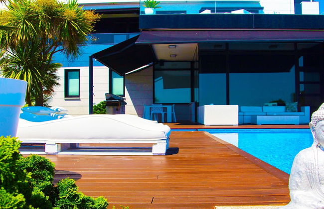 Posh Villa With Pool, Garden & Ocean Views in Sansenxo - Foto 21