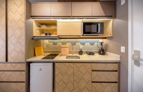 Estúdio charmoso com vaga e sacada a 50 metros do Metrô Luz - Foto 19