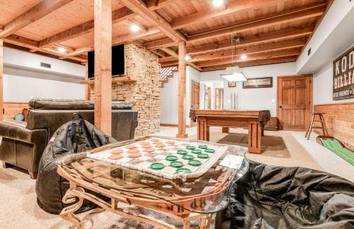 Spacious Serene Cabin Sleep 14 Pool Hot Tub Games - Foto 26