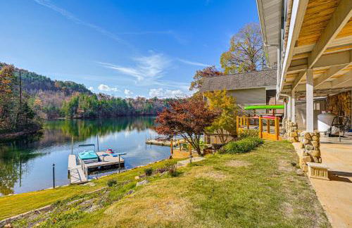 Cozy Lake Santeetlah Cottage with Dock and 3 Kayaks! - Foto 30