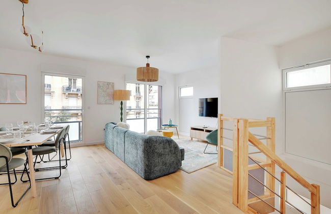 Chic Duplex With Rooftop -3bd/6p- Nogent-sur-marne - Foto 16