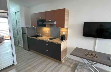 Studio vue Mer 4 personnes climatisé - Foto 10