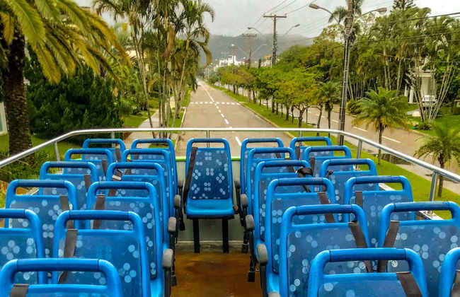 Ônibus turístico por Florianópolis ao entardecer - Foto 5