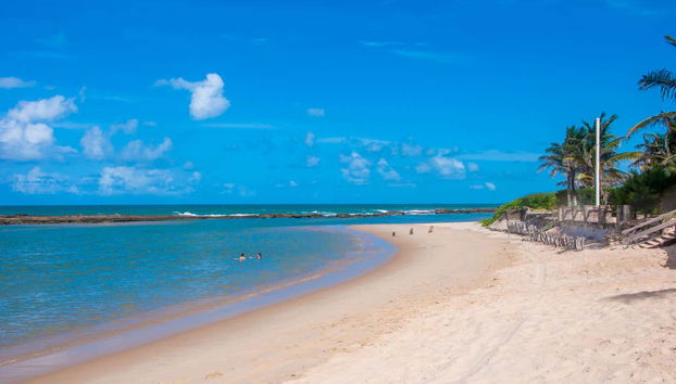 Praia paradisíaca de Camurupim