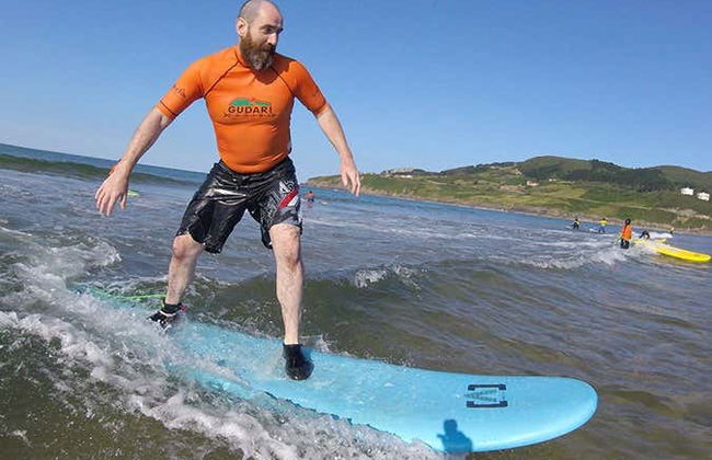 Curso de surfe em Mundaka - Foto 4
