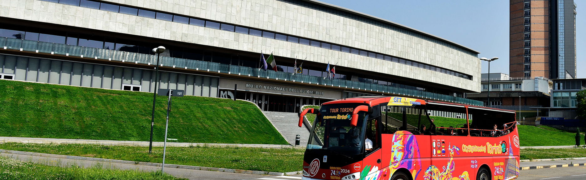 Musée national de l'automobile + Bus touristique de Turin