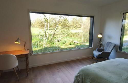 Gîte de rural de 15 personnes, bain nordique, rivière et nature - Foto 24