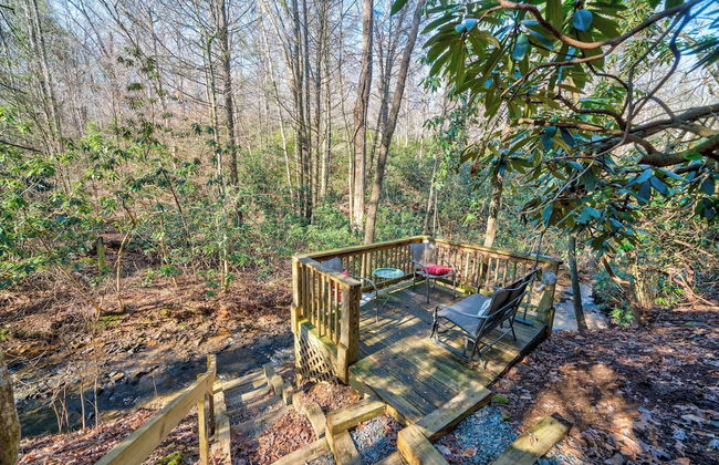 Misty Creek Cabin Private 3 BDR w/ Game Room! - Foto 42
