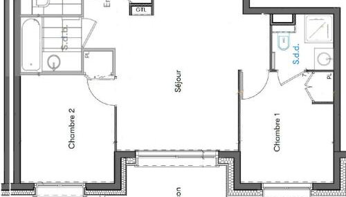 Appartement neuf 3 pièces aux Saisies, 6 pers, parking inclus - FR-1-293-388 - Foto 2