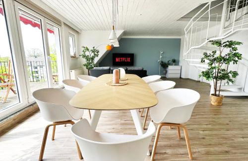 Maisonette Apartment in Krefeld mit 2 Balkone - Foto 5