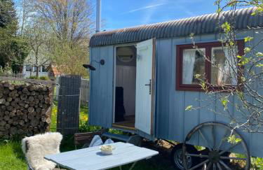 Bei uns im Allgäu - Gästewagen Hoimelig mit Solardusche - Foto 1