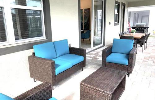 Tropical Paradise! 7 BD Pool Home at Champions Gates - Foto 33