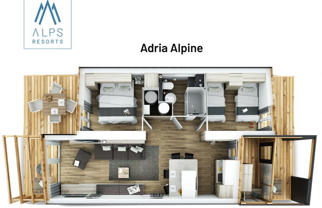 Premium mit 2 Schlafzimmern - Photo 7