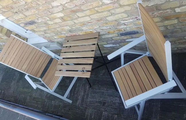 Designer 1 Bed Flat Barons Court Sleeps 4, Balcony - Foto 10