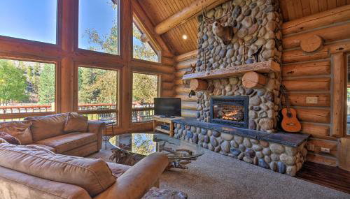 Custom Bitterroot Valley Cabin with Hot Tub and Views! - Foto 4