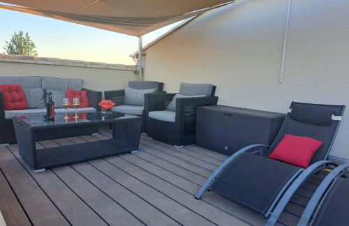 L'Aurore Love Room de prestige jacuzzi sauna piscine chauffée cuisine - Foto 52