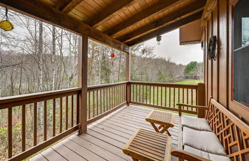 Cozy Couples Getaway with Hot Tub Fox Ridge Cabin - Foto 21