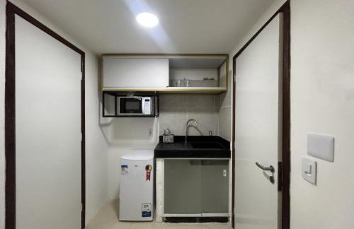 Mini Studio funcional mobiliado com cozinha e WC privativo - Foto 54