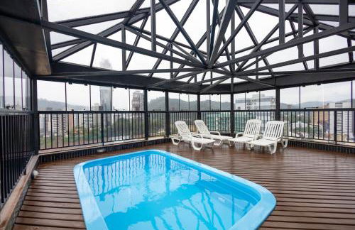 Centro Blumenau Rota Gastronômica Piscina - Foto 1