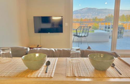 Appartement, terrasse, proche frontière - Foto 7