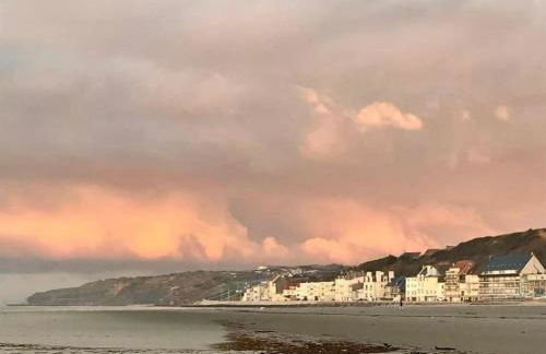 LE BARON BUCAILLE appartement face à la mer 300 m de Nausicaa - Foto 36