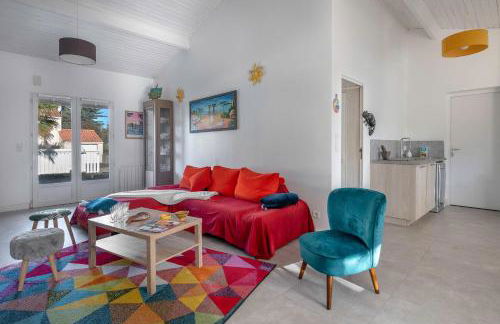 Jacuzzi Maison pour 11 au calme plage a 500m - Foto 7