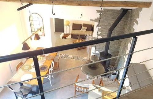 loft, clim, jardin, piscine, calme, parc expo, - Foto 19