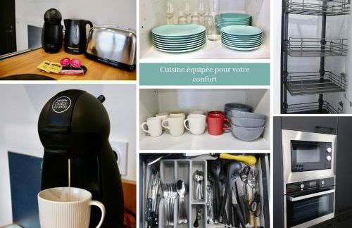 La Loge en Or - Parking public - Triplex - Proche centre et autoroute - Foto 20