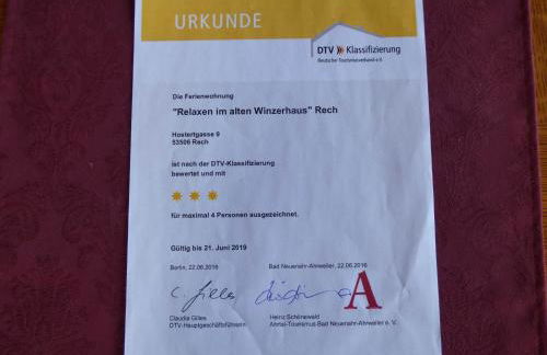 Relaxen im alten Winzerhaus Fewo OG - Foto 33