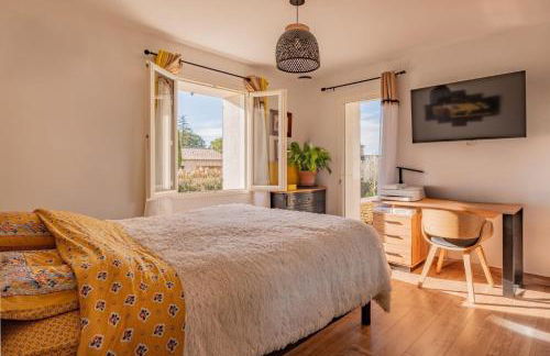 Entre Ciel et Pierres -Holiday rental Gordes with pool and air conditioning - Photo 12