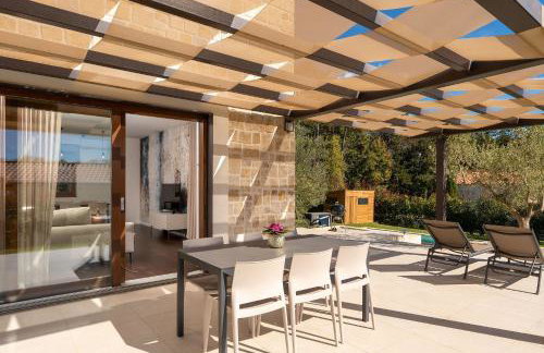 Malerische Steinvilla mit Privatpool, fantastischem Panoramablick, Garten und Grill - Foto 27