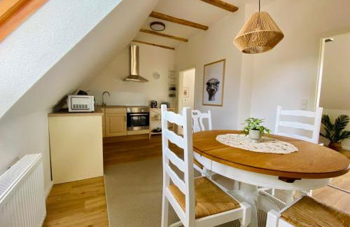 Ferienwohnung Straußenblick Dachgeschoss - keine Monteure - Foto 9