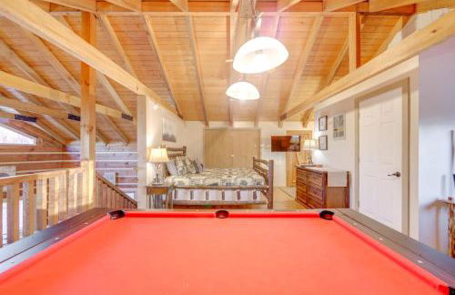True Log Cabin with Game Room, Year-Round Views - Foto 20