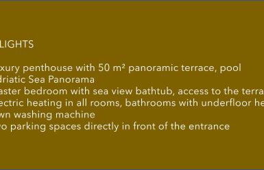 Luxury Sea View Penthouse "Marina Living" Pool, Adria, Split Region - Photo 42