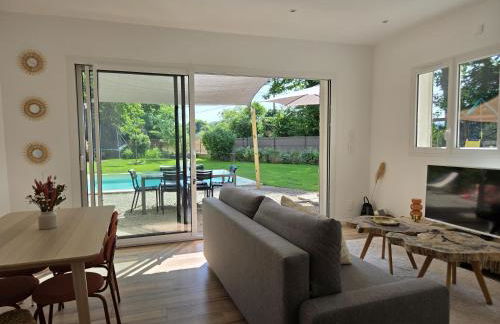 Appartement privatif 6 personnes dans villa piscine climatisé - Foto 7