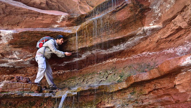 Durante il tour nel canyon