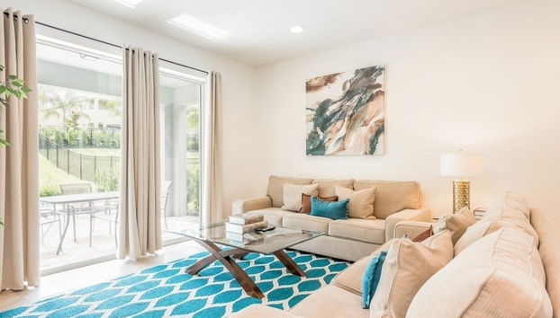 Coin salon dans le hall