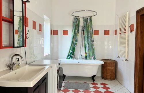 Großzügige Gutshaus-Wohnung nahe Saale und Elbe - Foto 9