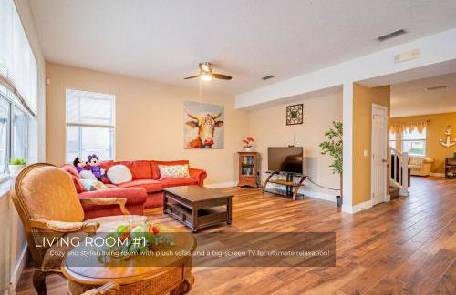 5 Bedroom Villa l 12 min to Disney l Themed Rooms l Orlando Area - Foto 17