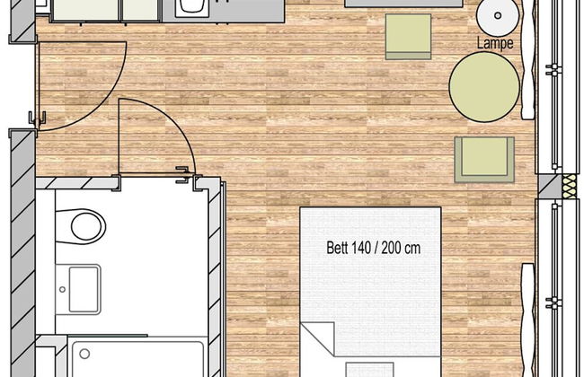 Boardinghouse Das RUNDUM - Foto 40