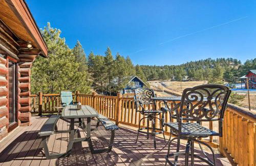Classic Colorado Log Home with Mountain Views! - Foto 21