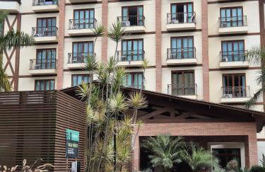 Apart Vista Azul - Conforto com a vista para a mata de pinheiros - Foto 43