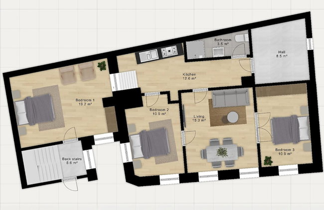 Tivoli 2 - Spacious 3 Bedroom Near Tivoli - Photo 17