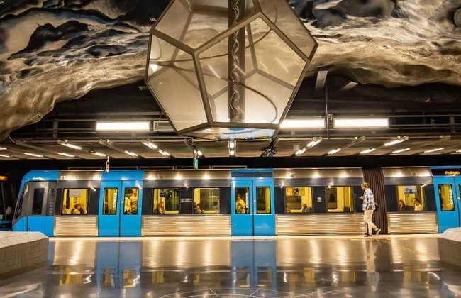 Free tour por el metro de Estocolmo - Foto 1
